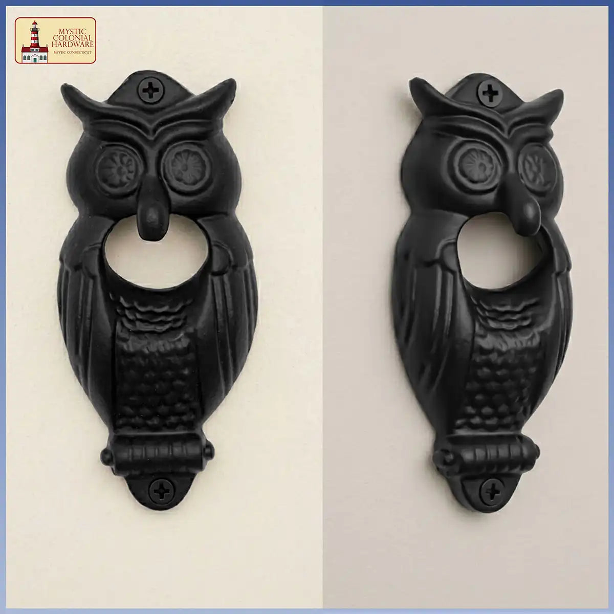 Wall Mount Owl Bottle Opener Set of 2