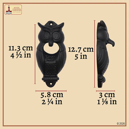 Wall Mount Owl Bottle Opener Set of 2