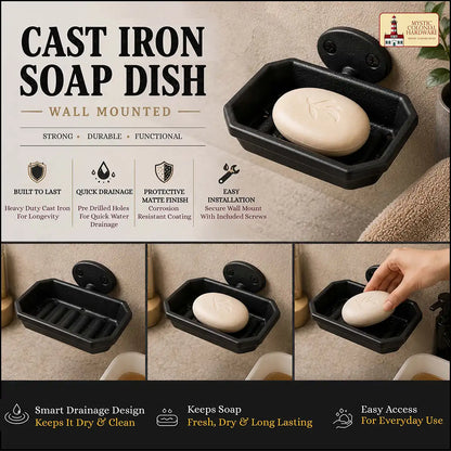 Rustic Soap Dish – Wall Mounted
