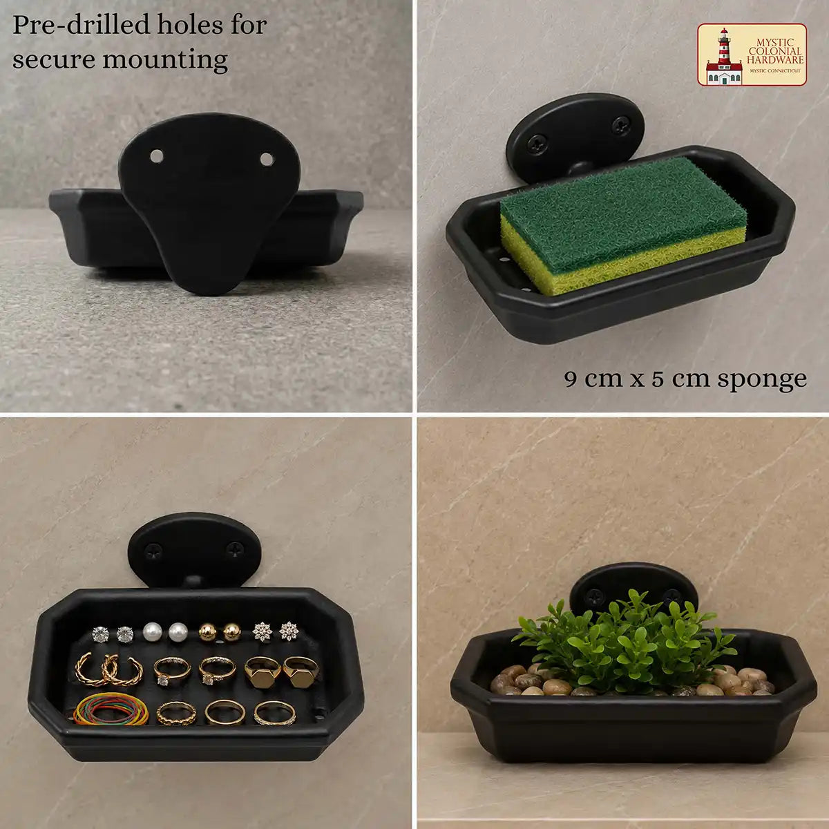 Rustic Soap Dish – Wall Mounted