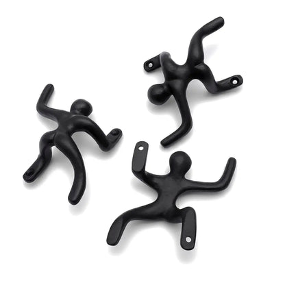 Climbing Man Wall Hook Set of 3