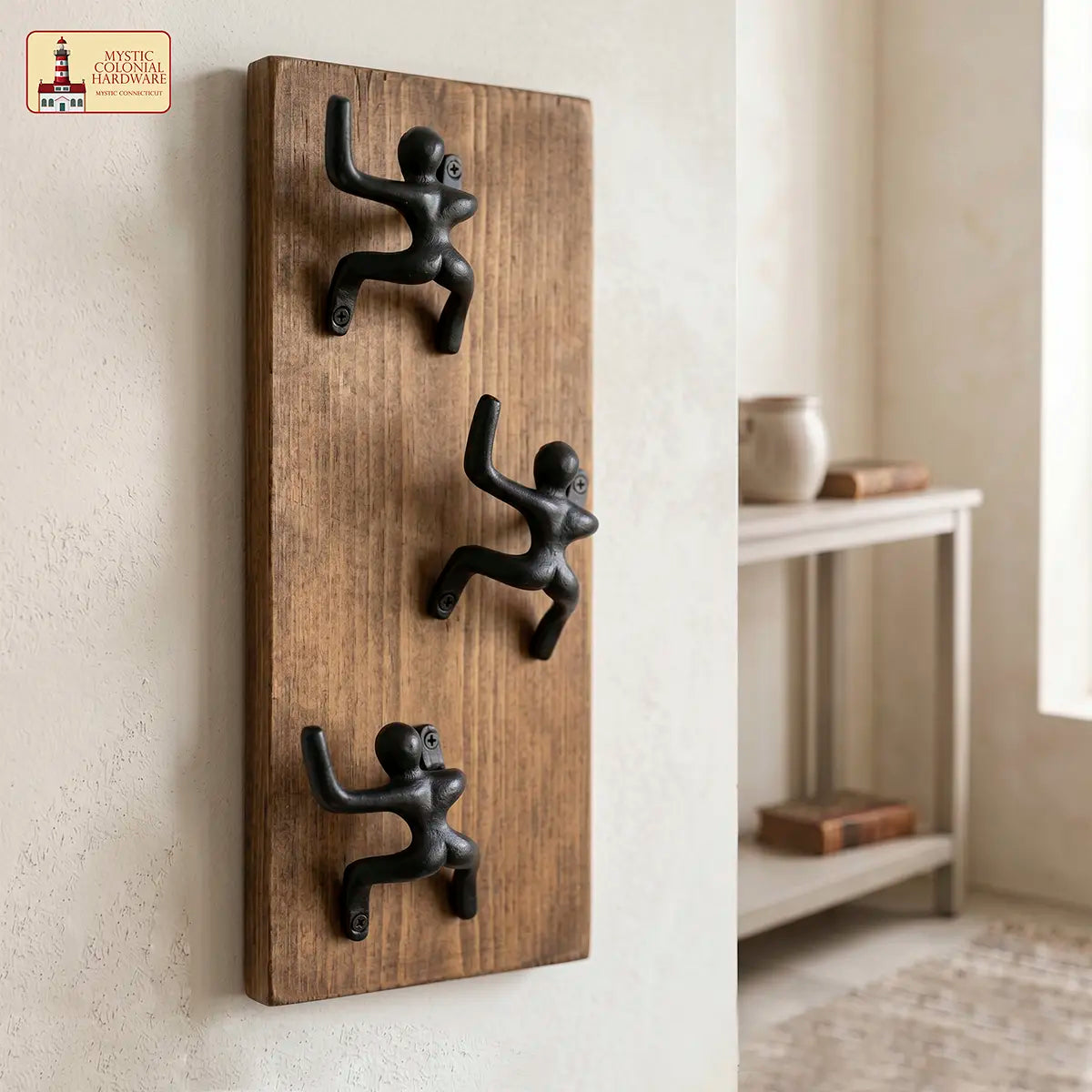 Climbing Man Wall Hook Set of 3