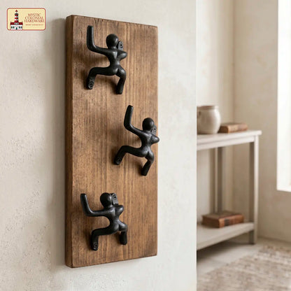 Climbing Man Wall Hook Set of 3