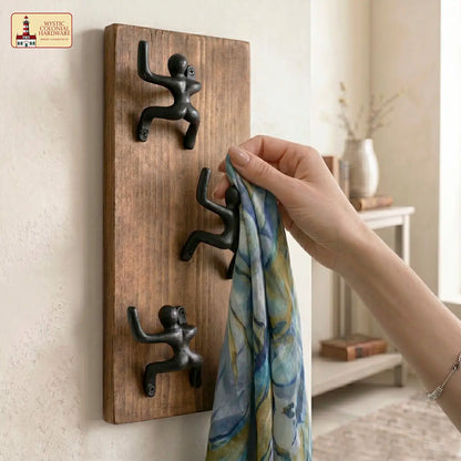 Climbing Man Wall Hook Set of 3