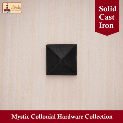 Nails Iron Textured Iron Clavos Decorative Nails, Hand Forged, Natural Oil Blackened Finish