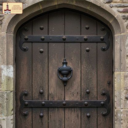 Solid Cast Iron Urn Front Door Knocker