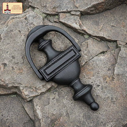 Solid Cast Iron Urn Front Door Knocker