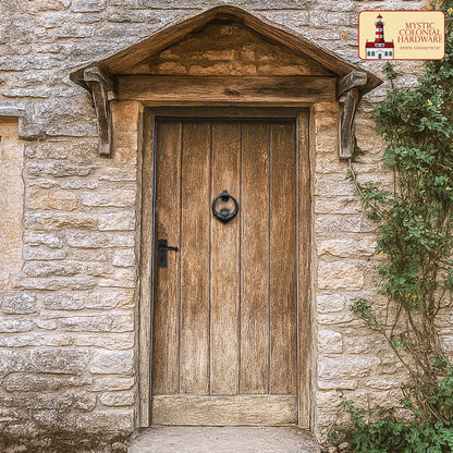 Claddagh Door Knocker Solid Forged Iron Victorian, Colonial, Retro, Steampunk, Gothic, Baroque Medieval