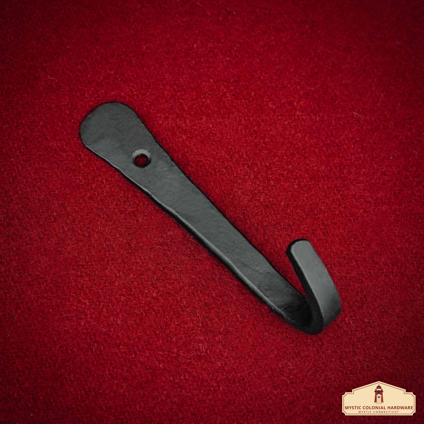 Rustic Hand Forged Iron Wall Mounting Hooks: Ideal for Victorian, Colonial, Retro, Steampunk, Gothic, Baroque, and Medieval Settings, (12.6x2.4) cm