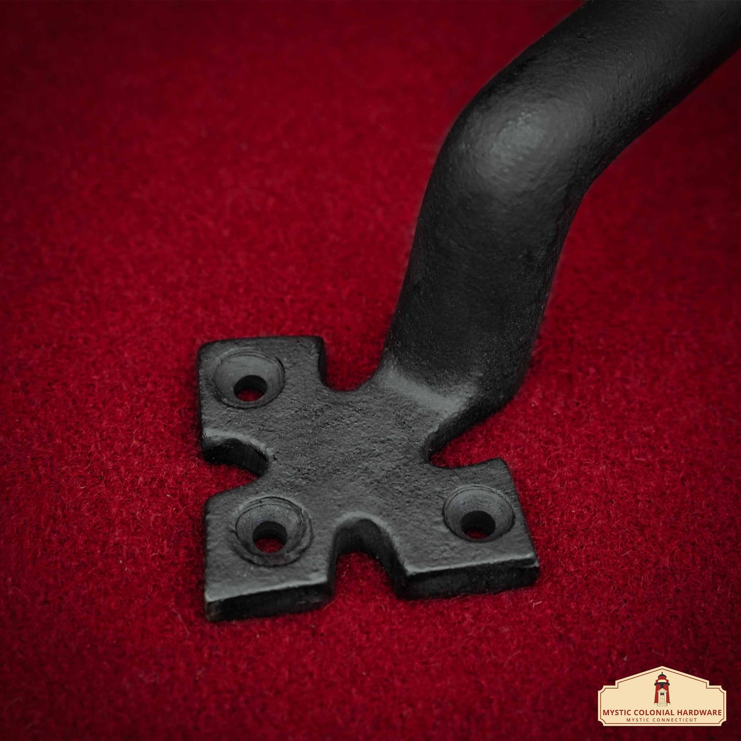 Rustic Cast Iron Door Pull Handle: Ideal for Victorian, Colonial, Retro, Steampunk, Gothic, Baroque, and Medieval Settings, (25x5.3) cm