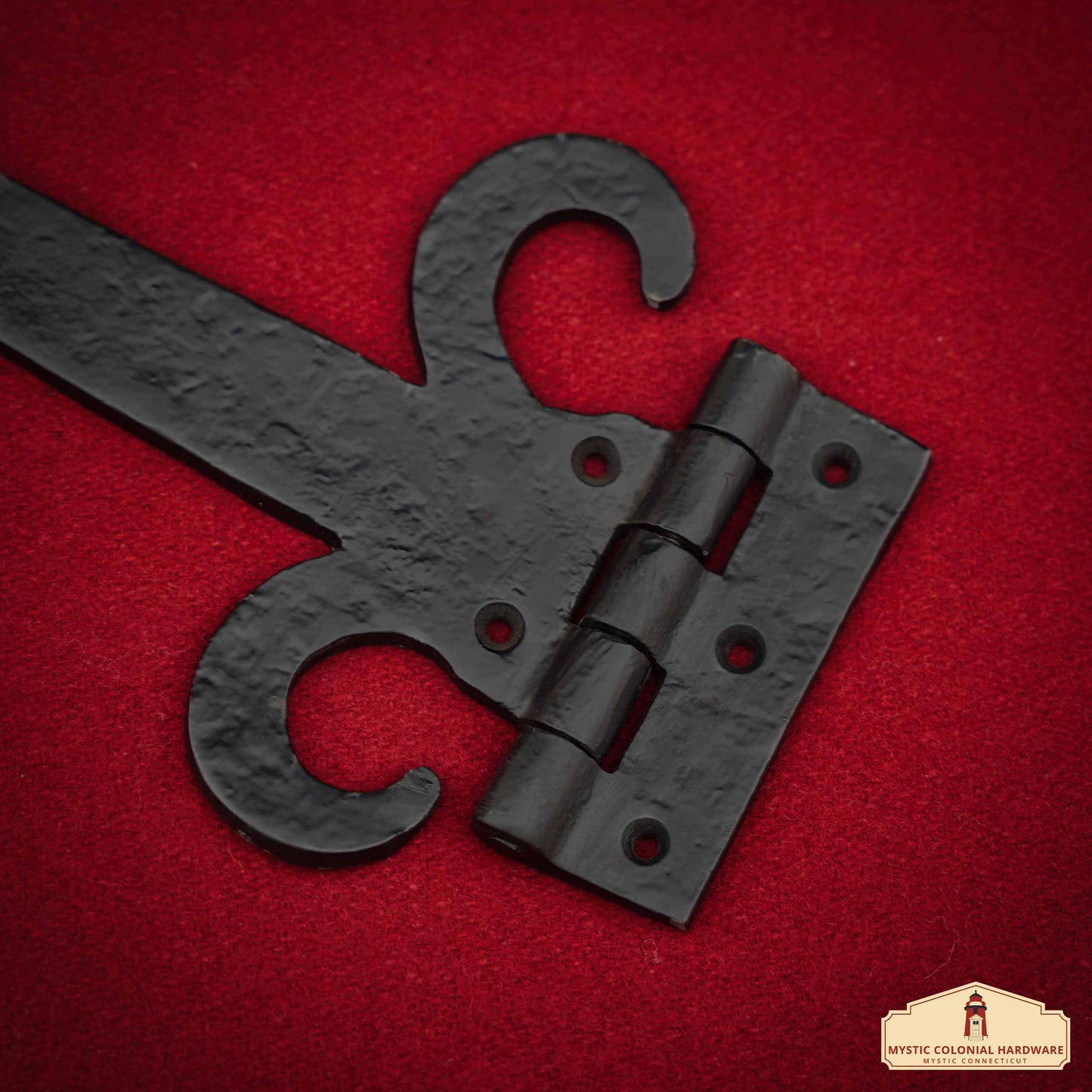 Heavy Duty Strap Hinge for Gates and Doors Decorative Large 17" - Pack of 2