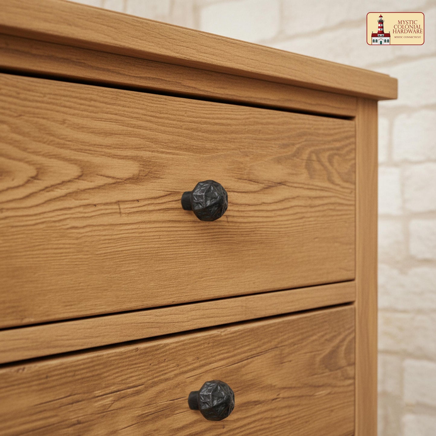 Hand Forged Iron  Knob SOLID CAST IRON Victorian, Colonial, retro, steampunck, gothic, baroque medieval