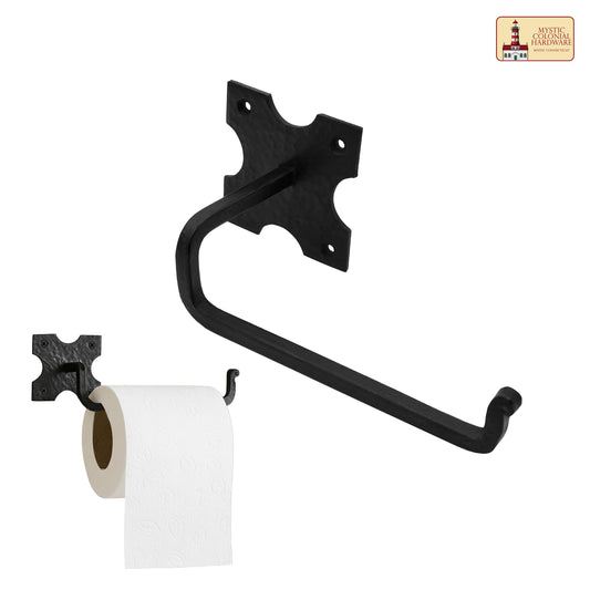 Hand Forged Rustic Toilet Paper Holder
