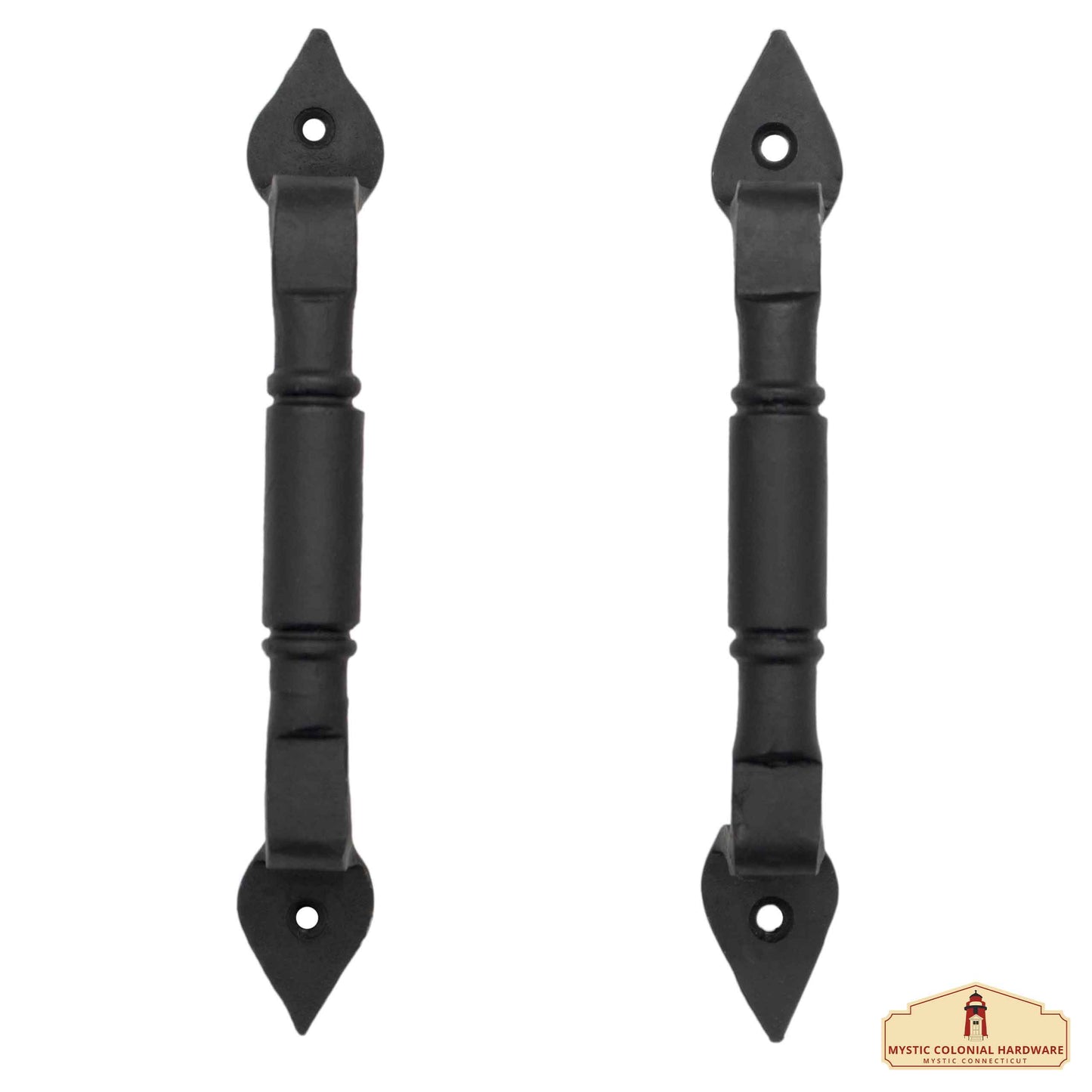 Barrel Hand Forged Length: 7 Inch Iron Pull Pair - Set of 2 Pcs