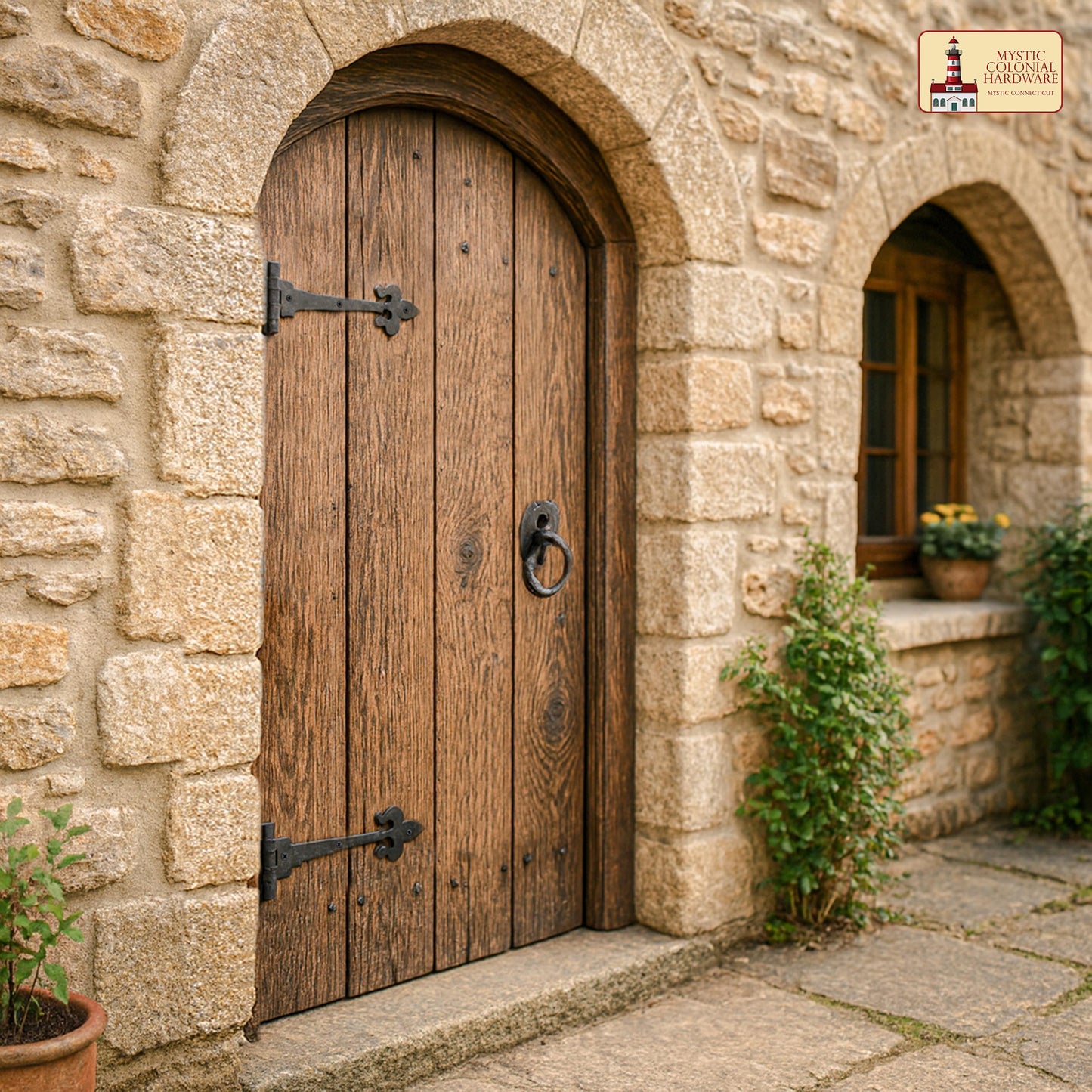 Professional Grade Quality Solid Heavy Duty Screen Door Hinges with Pair Oil Blackened Finish