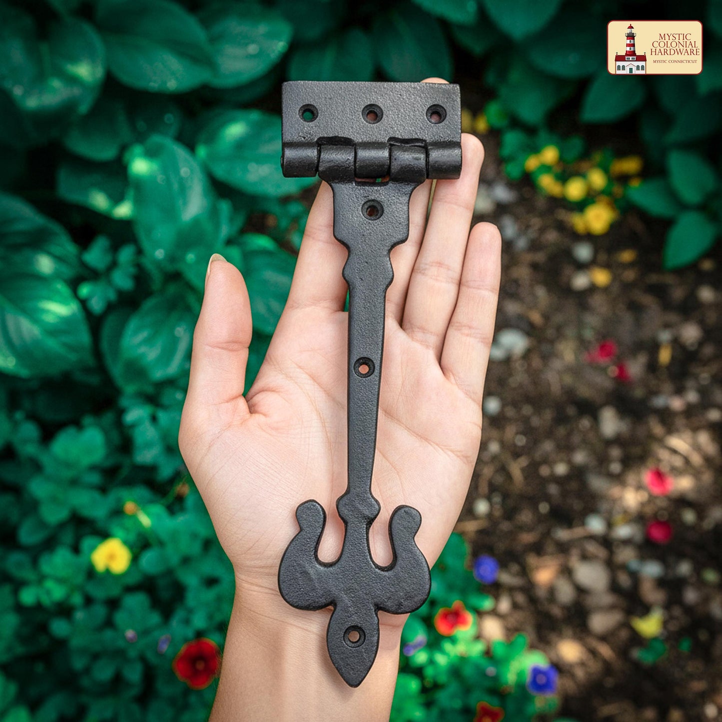 Professional Grade Quality Solid Heavy Duty Screen Door Hinges with Pair Oil Blackened Finish